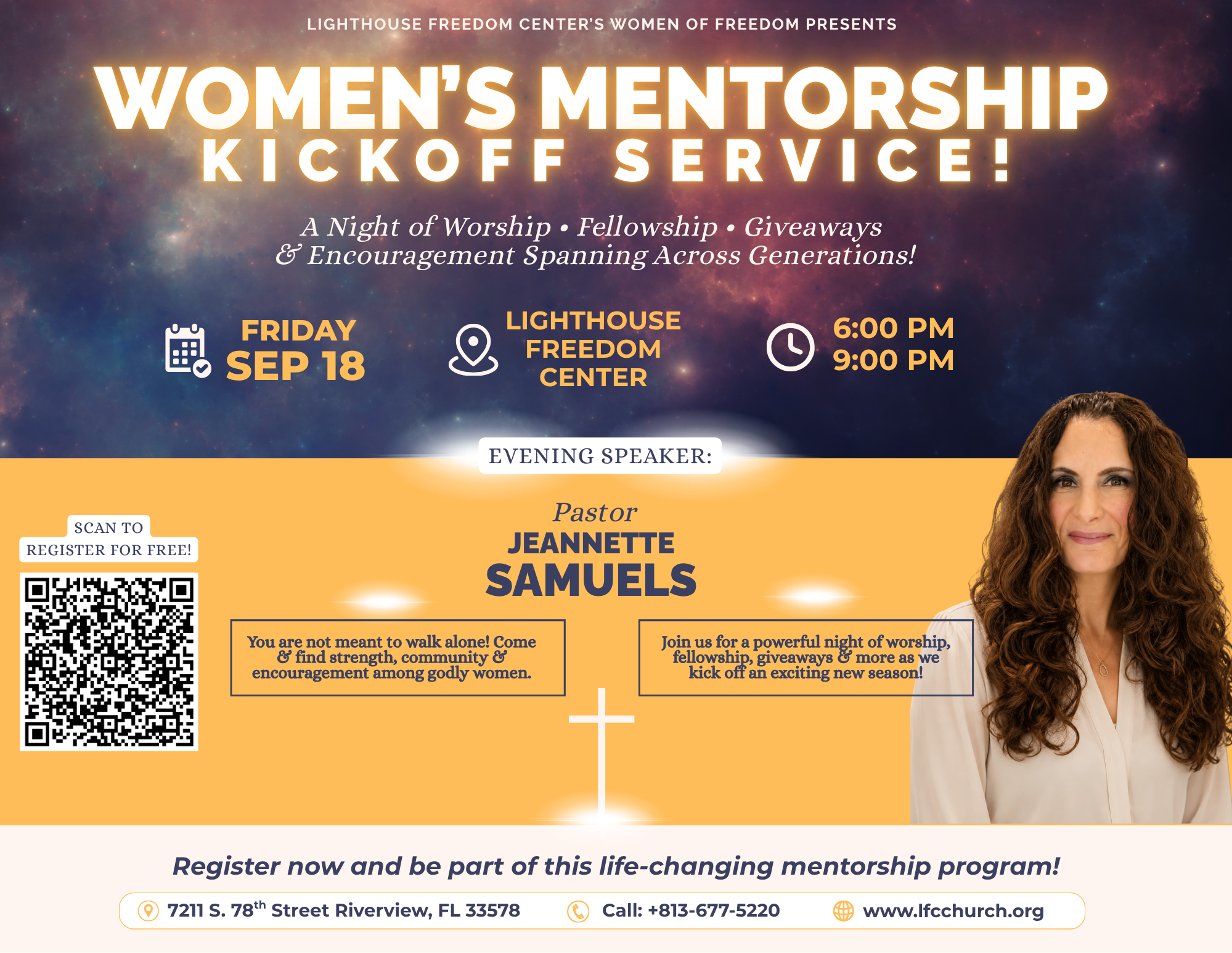 Women's Mentorship Kickoff Service!