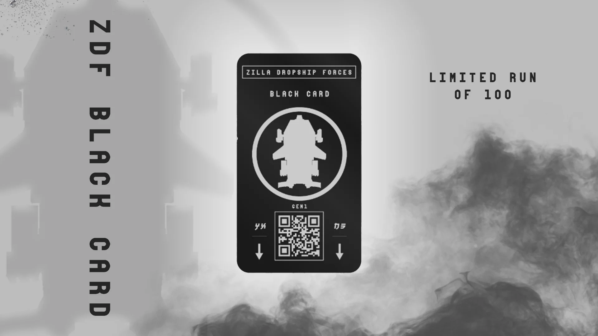 ZDF LIMITED BLACK CARD