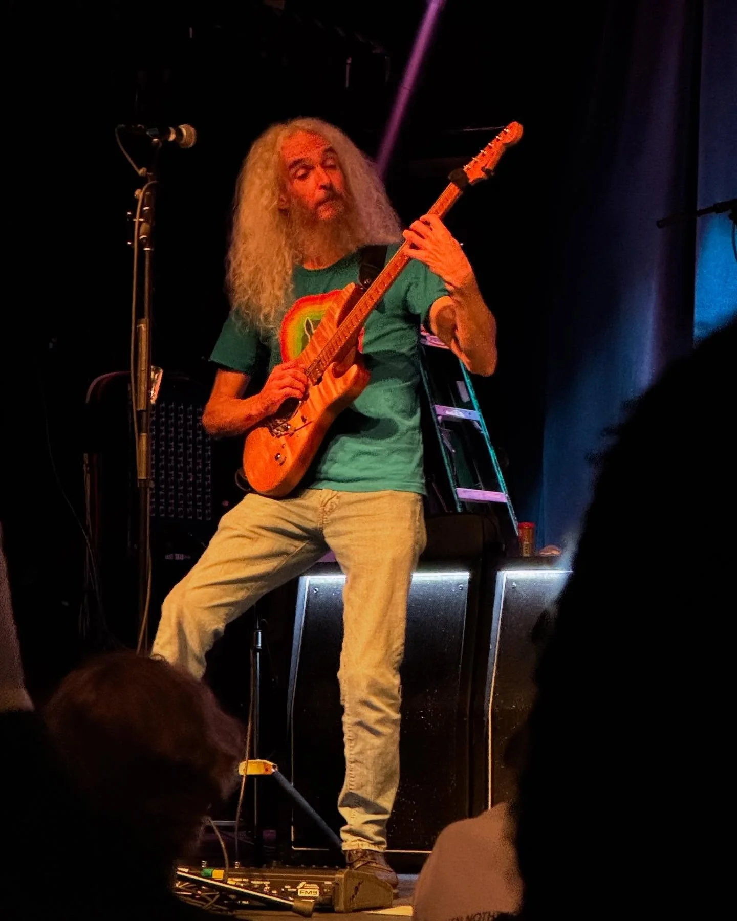 I’ve been a huge Guthrie Govan fan for a long time. Saw him last night with The Aristocrats and it was incredible. 
Also look at baby Lance meeting Guthrie almost exactly 10 years ago.