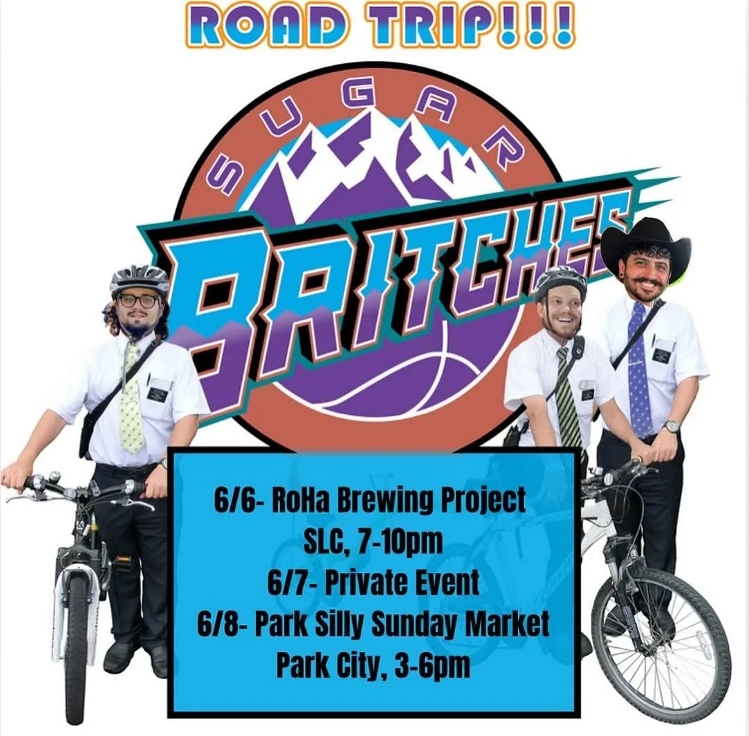 UTAH! I&rsquo;ll be back this weekend! Be there!