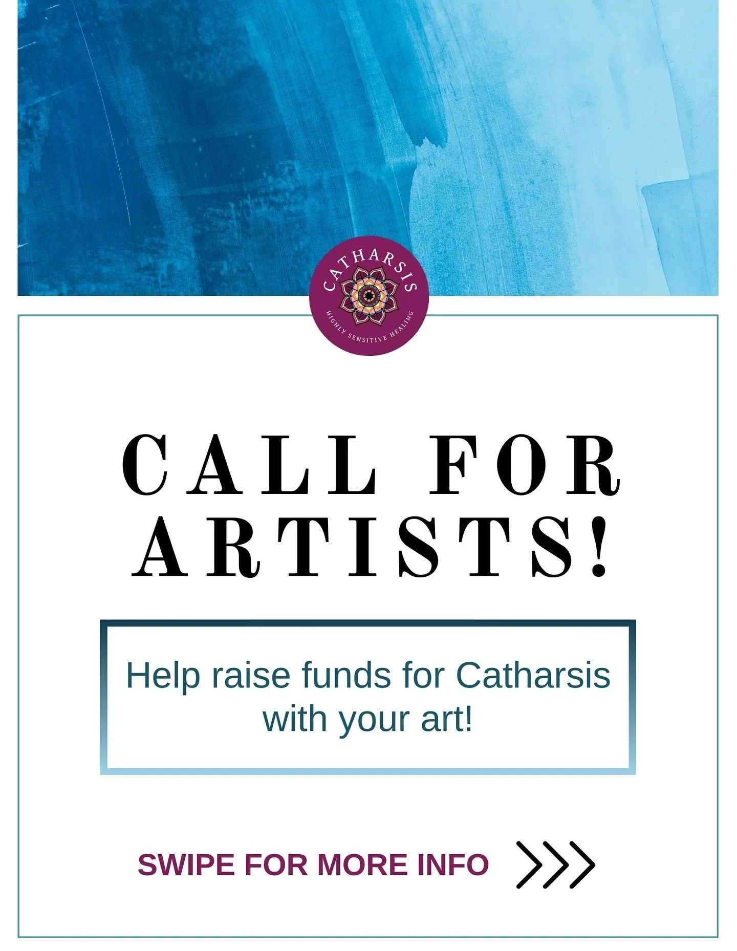 @catharsisnashville is taking art donations and easel donations from now until Sept 13. Link in our bio for more info! 🎨