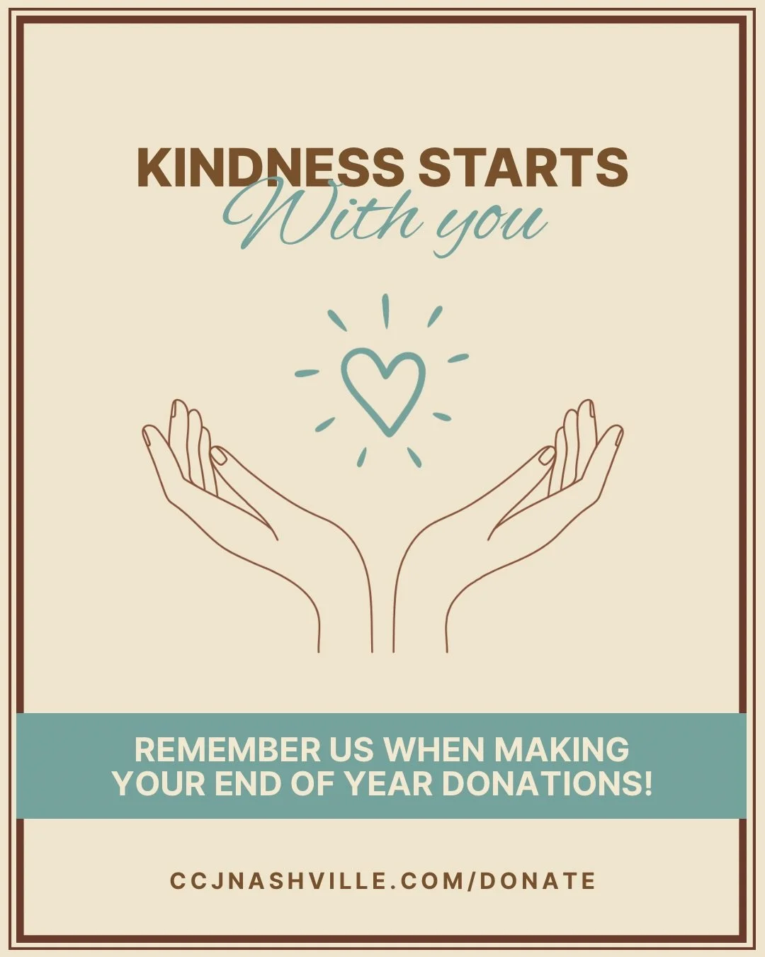 If you&rsquo;re looking for ways you can make a difference as the year comes to an end, consider donating to the CCJ! Link in bio to contribute to our mission 🫶