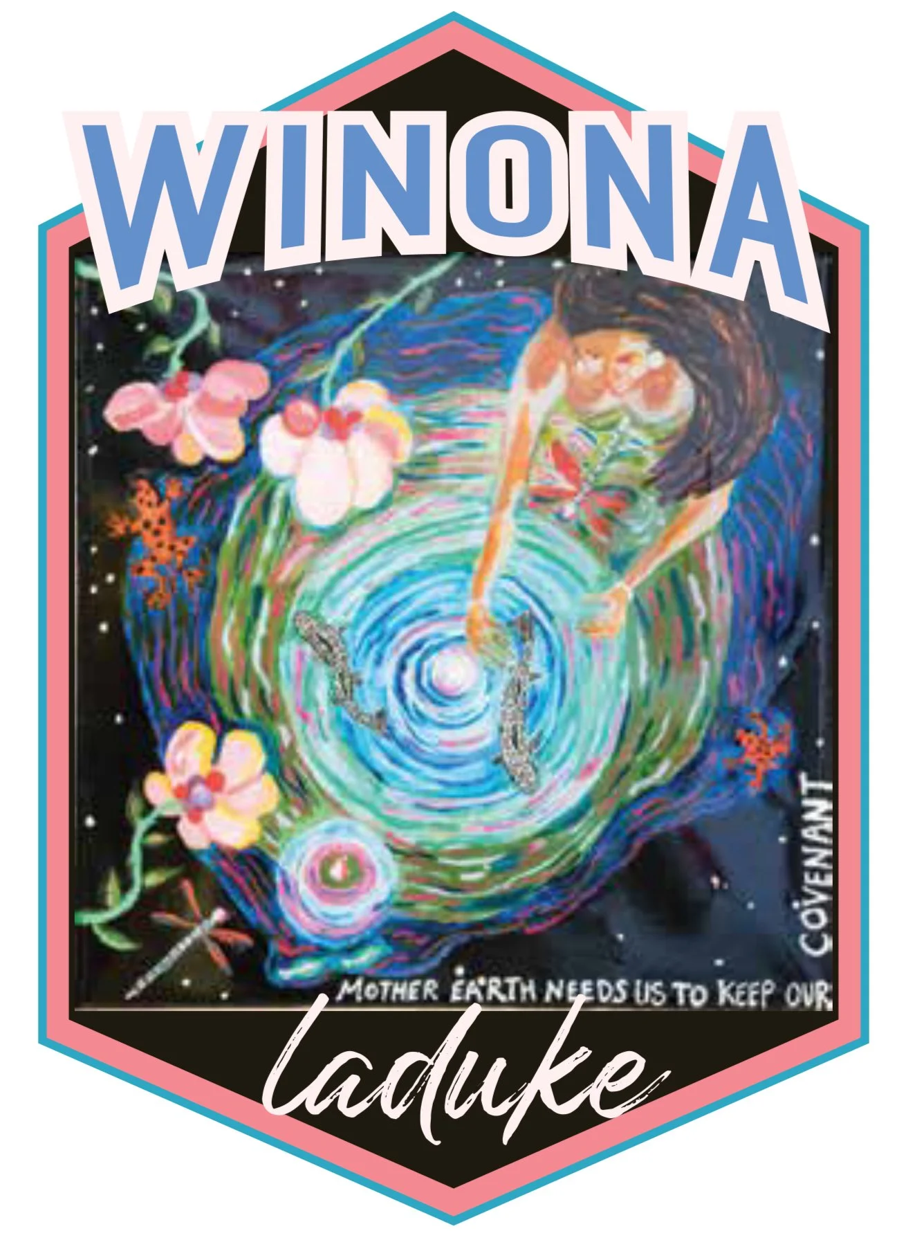 Winona LaDuke Sticker