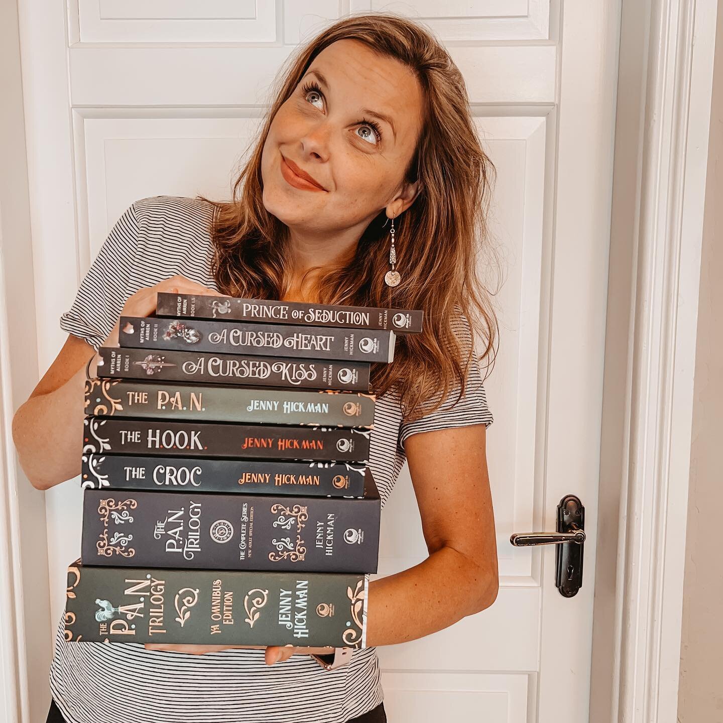 Oh hey! Look! It&rsquo;s me!

Welcome to all my new followers. Holy cow. What the heck is everyone doing here? 

Since there are so many of you, I may as well introduce myself. My name is Jenny. I write romance novels with banter + swoon and read all