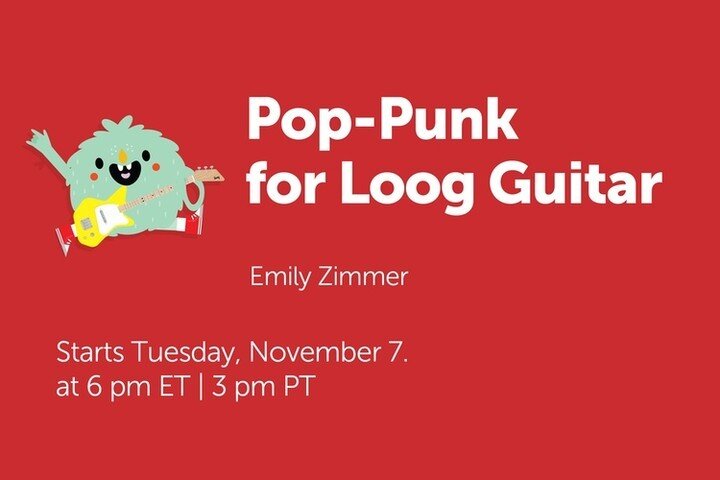 🌟 Dive into the world of pop-punk with the &quot;Pop Punk Loog Guitar&quot; class! 🎶 Your kids will strum, play, and feel the energy of this music genre. Join us for a musical adventure they'll love! 💪 #PopPunkKids #GuitarGrooves Link In Bio