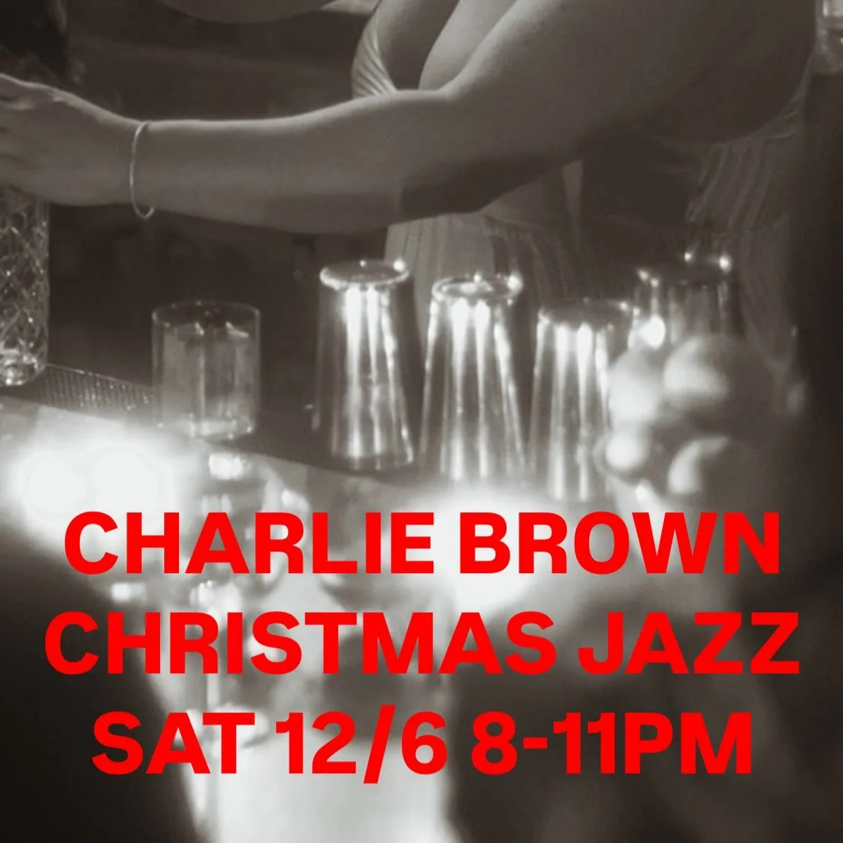Join us for our 4th annual CHARLIE BROWN CHRISTMAS night! Saturday, 12/6 8PM $10 21+ Ben Herod Group plays Vince Guaraldi&rsquo;s Charlie Brown Christmas album in full. Our Christmas Bar is open downstairs with 500ft. of tinsel hanging from the ceili