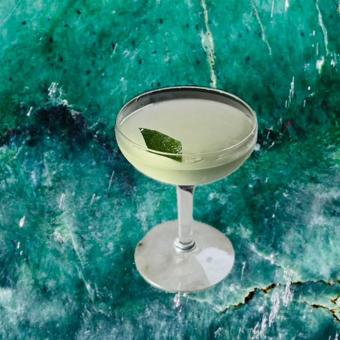 NEW SPRING COCKTAILS
exploring the color green
1. JADE 
swipe through to learn about it
come in to taste it
xoxox