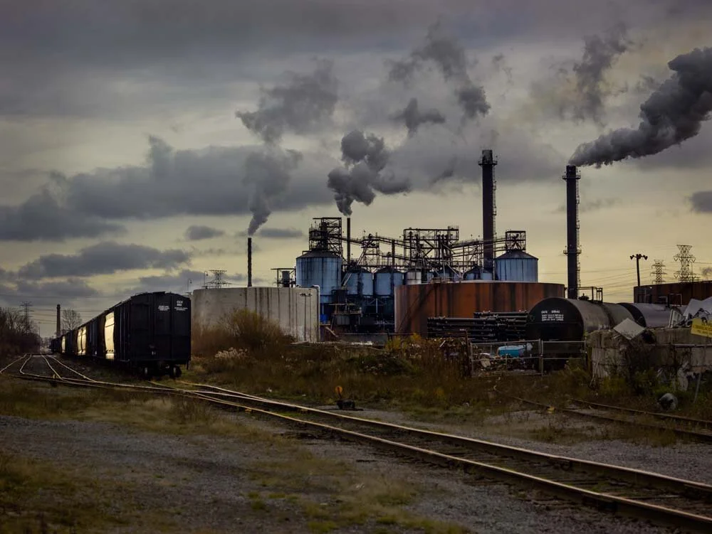 Railroad and Refinery, Hamilton, Ontario, Canada 2012
