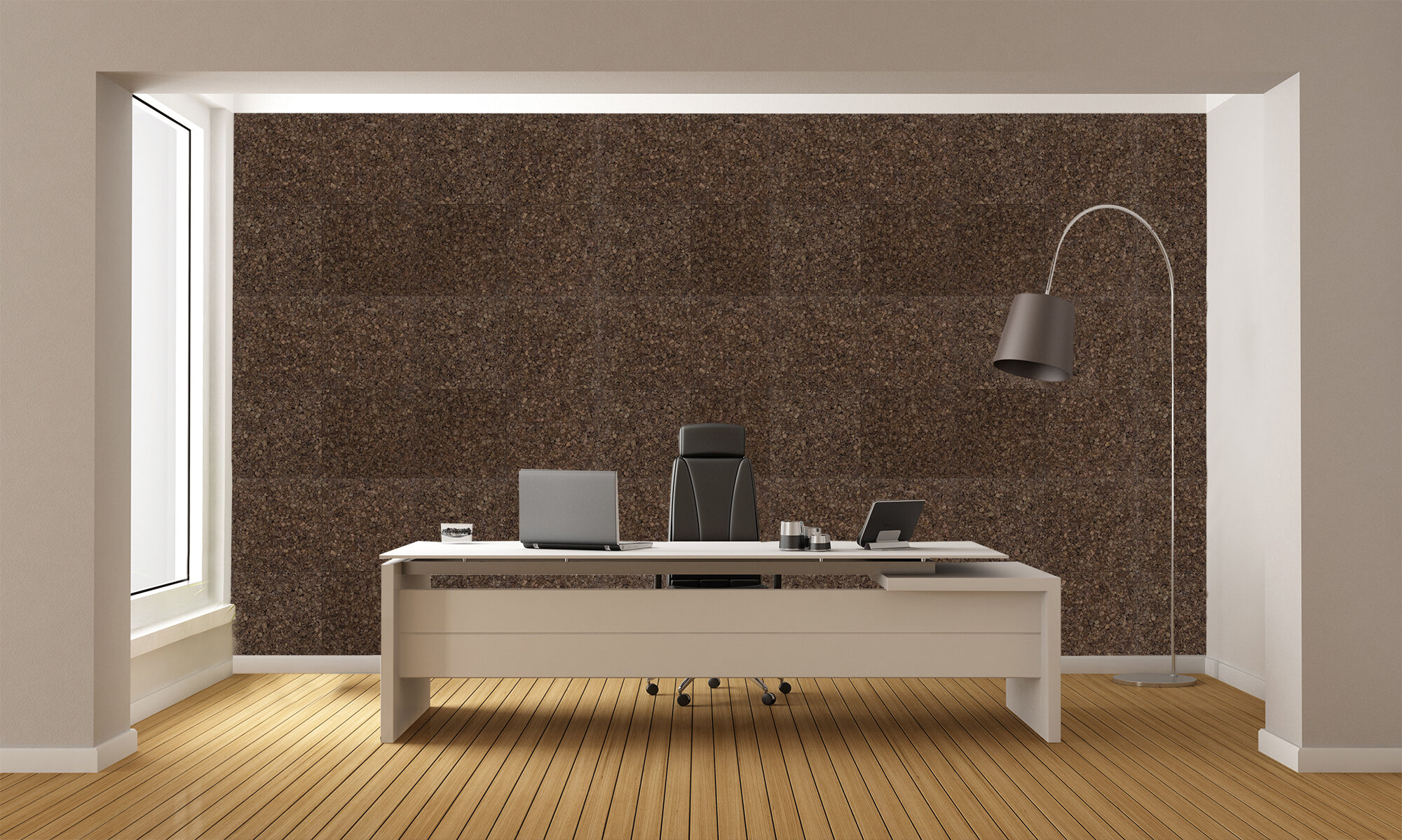 Stunning cork wall coverings
