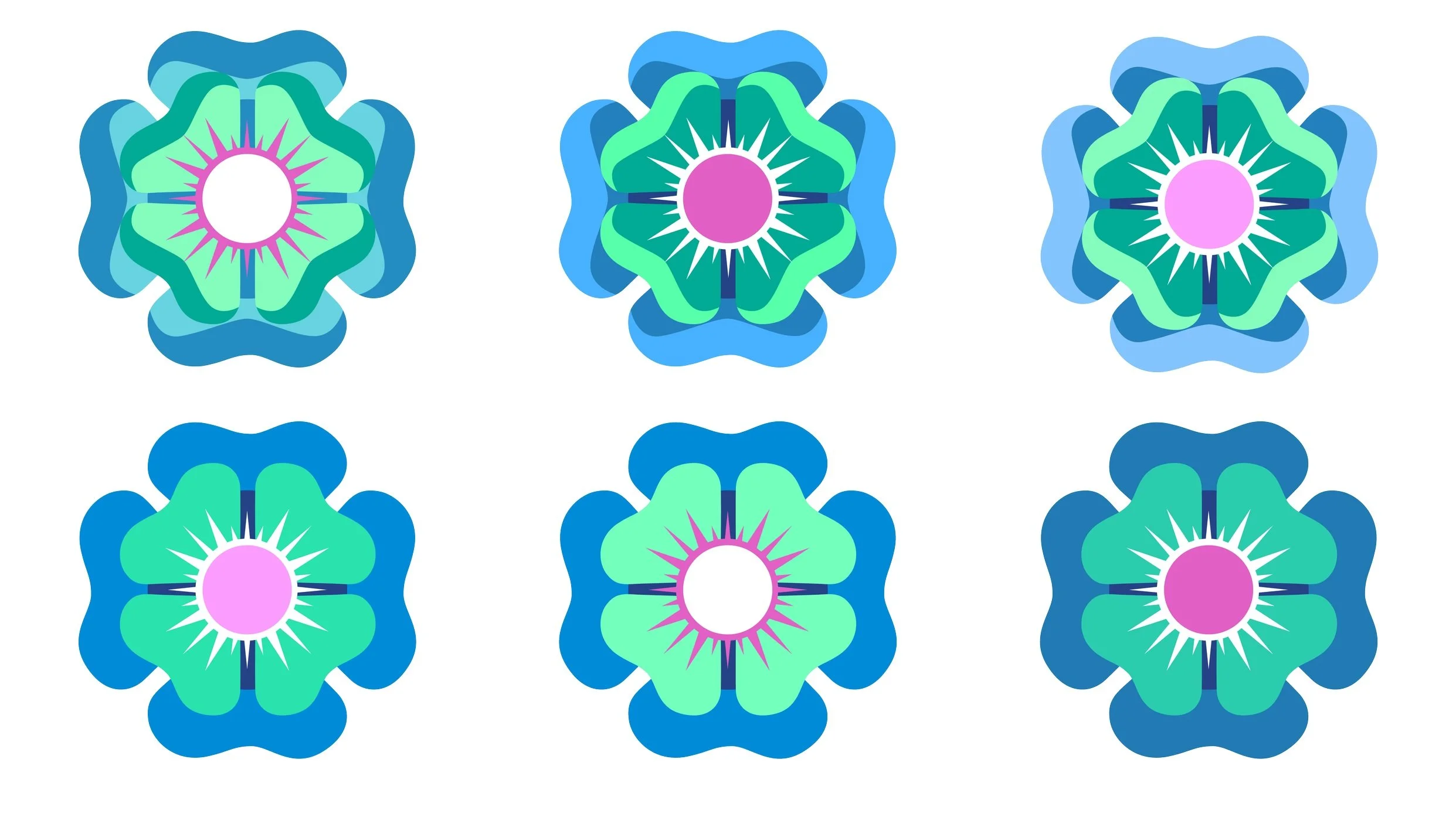  Icon designs based on the ORB logo 