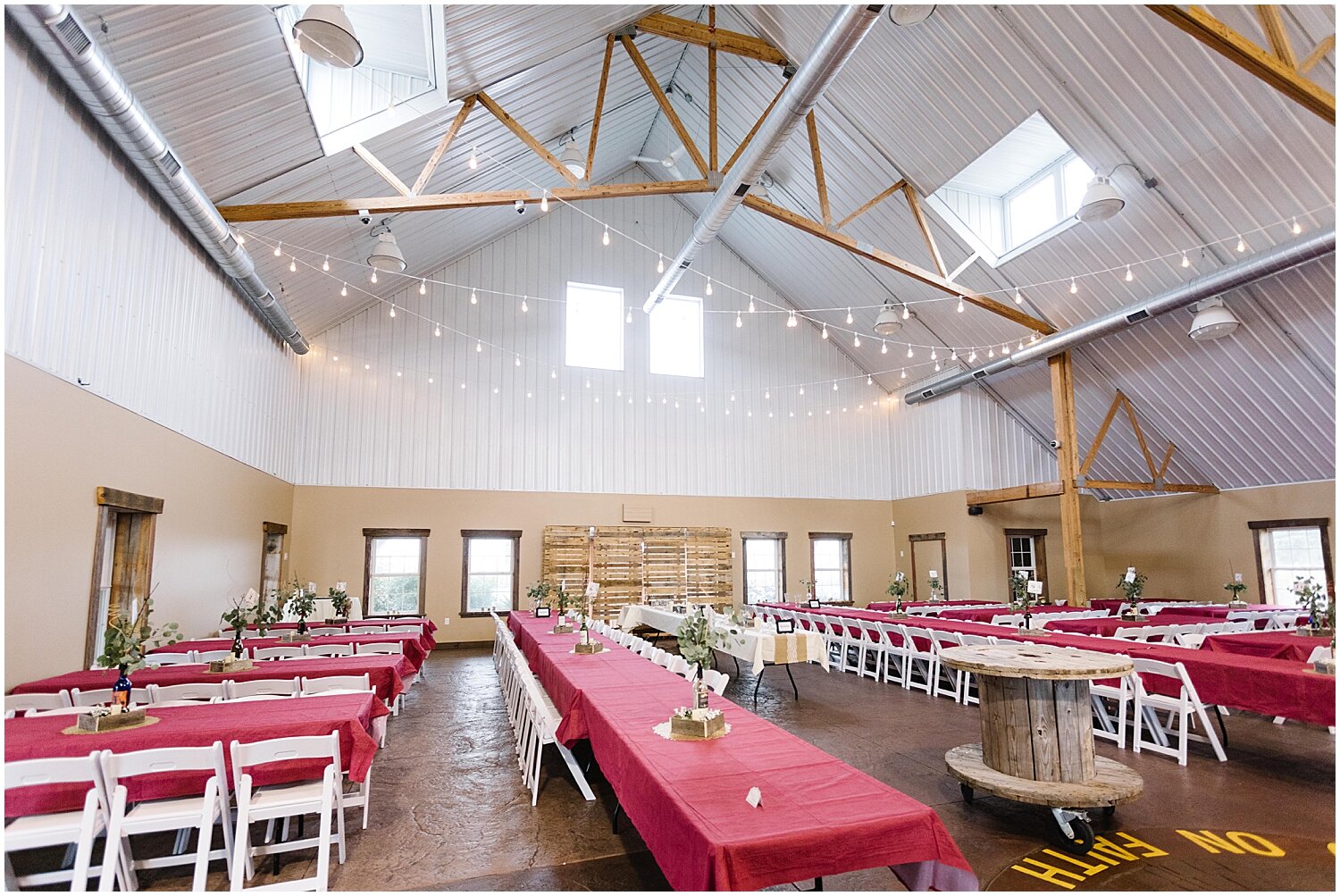  The outpost center wedding reception 