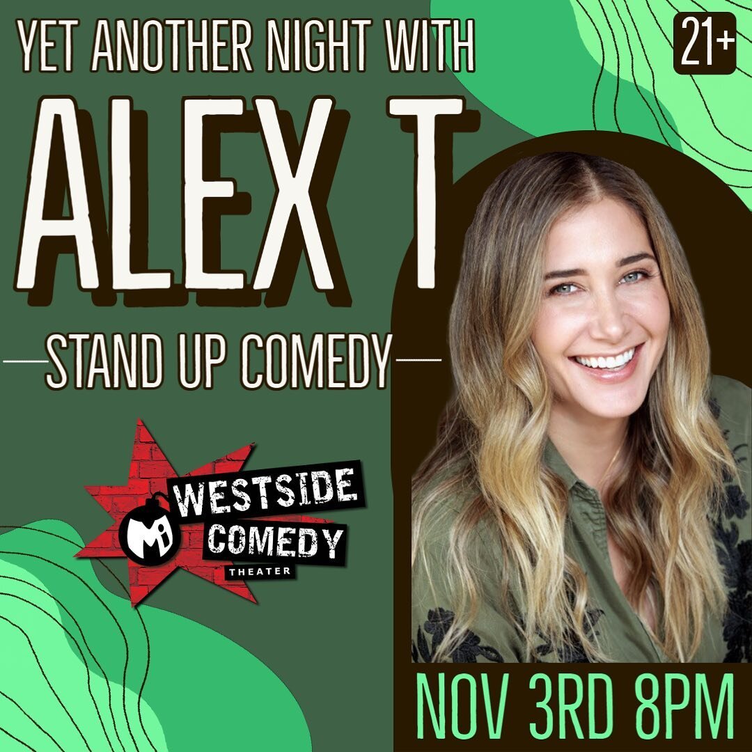 It&rsquo;s happening again. November 3rd at 8pm @westsidecomedy 
Link for tickets in bio.
📸 @hollylynchphoto