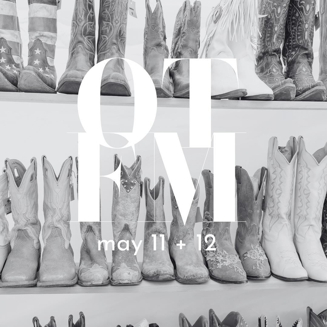 Happy Rodeo! In just a few short weeks, we too will be at the Clovis Rodeo Grounds but with shopping bags instead of cowboy boots 🛍️ We can&rsquo;t wait for Mother&rsquo;s Day weekend!