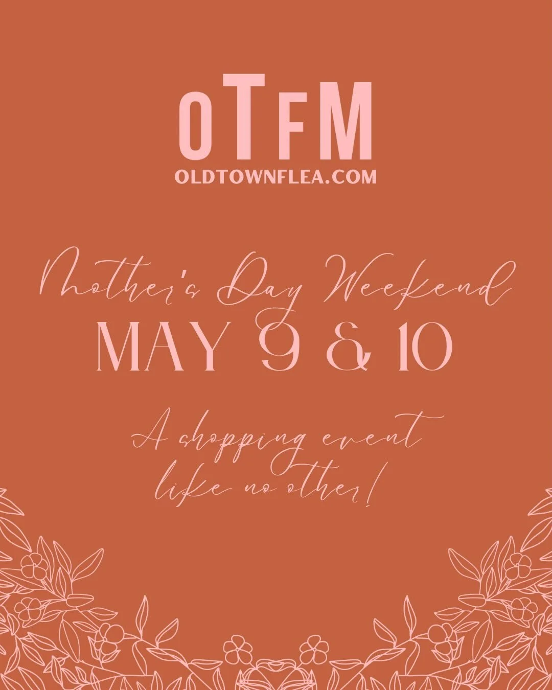 Details for this weekend ✨ If you still need a ticket, comment Flea Market &amp; we&rsquo;ll send you the link! We are sooooo excited 🤭