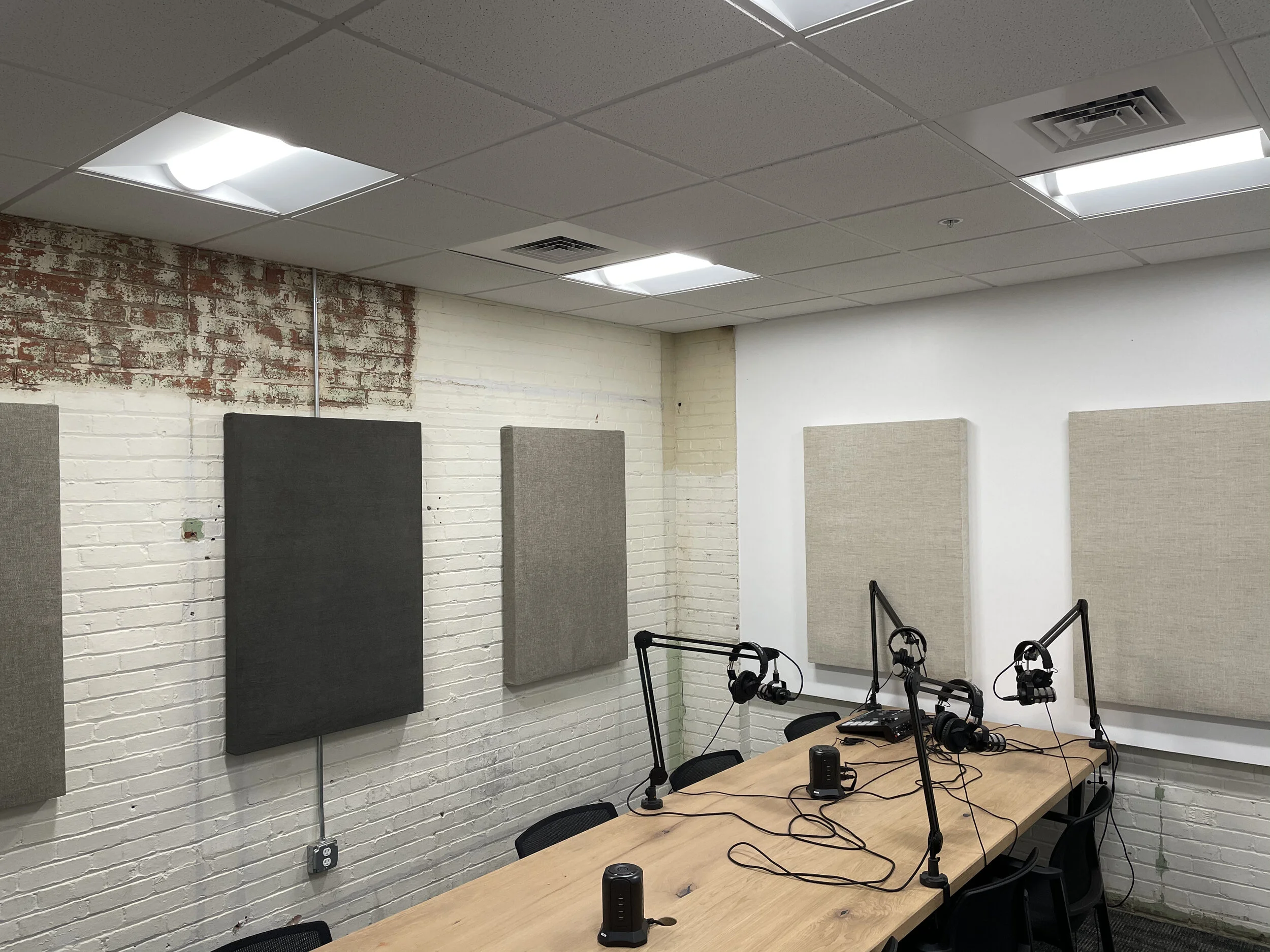 Recent Upgrades: Whiteboards and Sound Baffling
