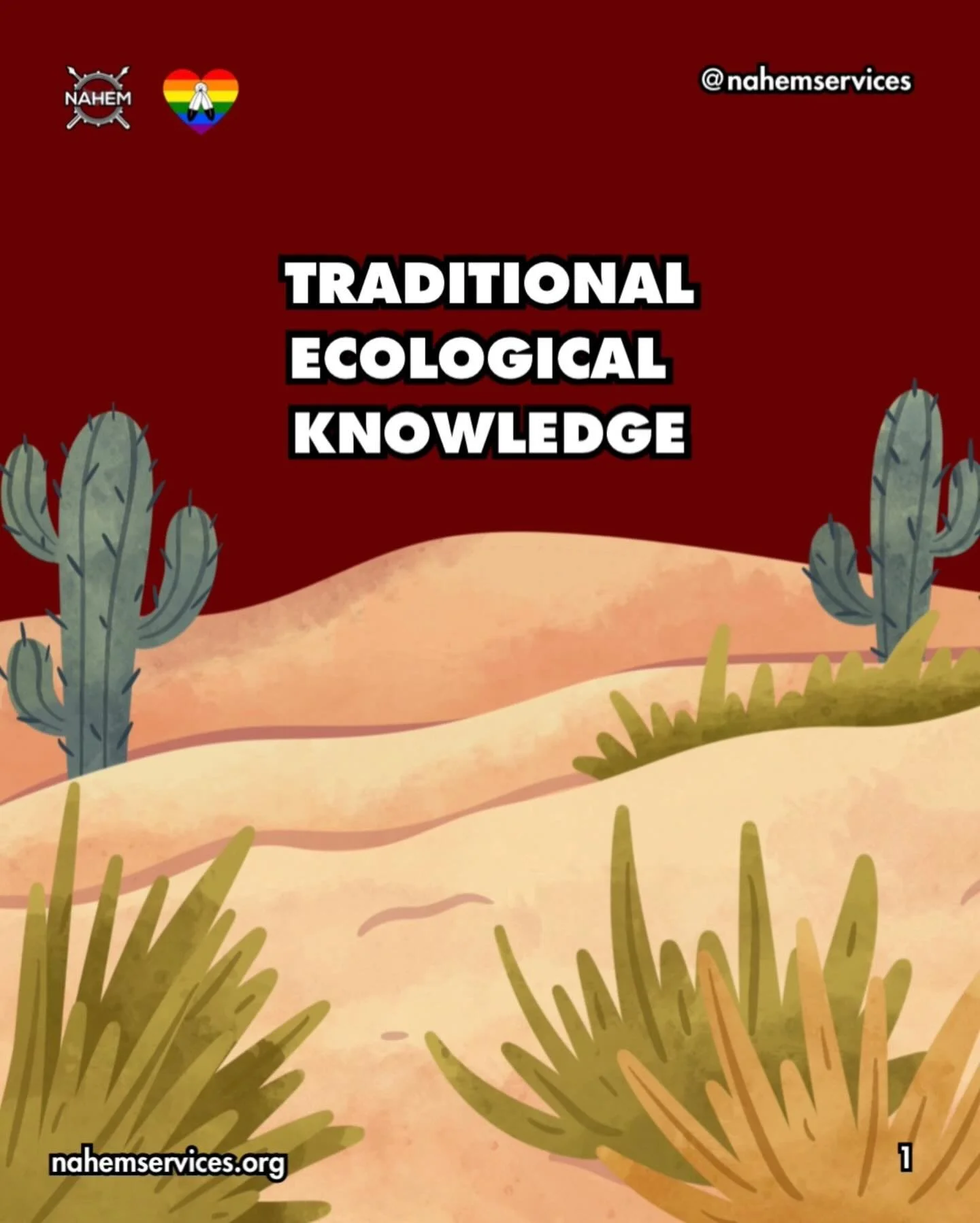 Stay hydrated, stay prickly, and always be prepared. Learning survival tips from to toughest plants on the planet. ☀️🌵

And follow @nahemservices to see more TEK content 

#CactusLife #EmergencyPrep #Ecofriendly #DessertSurvival #SustainableLiving