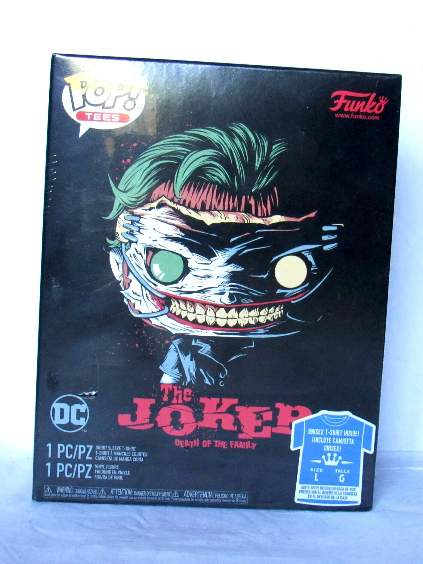 THE JOKER FUNKO \u0026 T-SHIRT — Black Zia 
