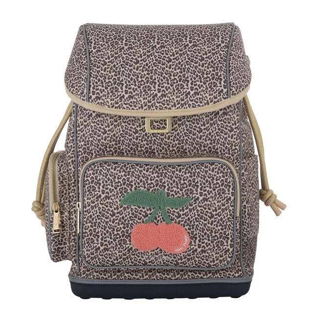 Ergomaxx Backpack Leopard Cherry - Jeune Premier
