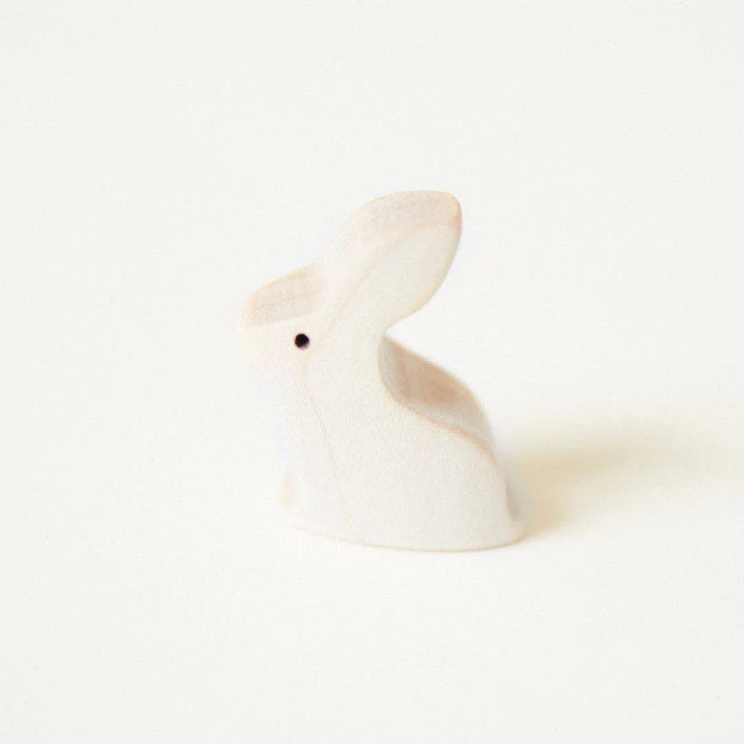 Wooden bunny baby - Sarah's silks