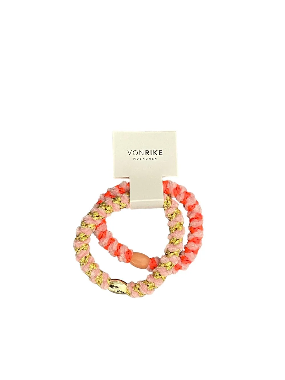 Hair tie pink-gold-neon - Von Rike