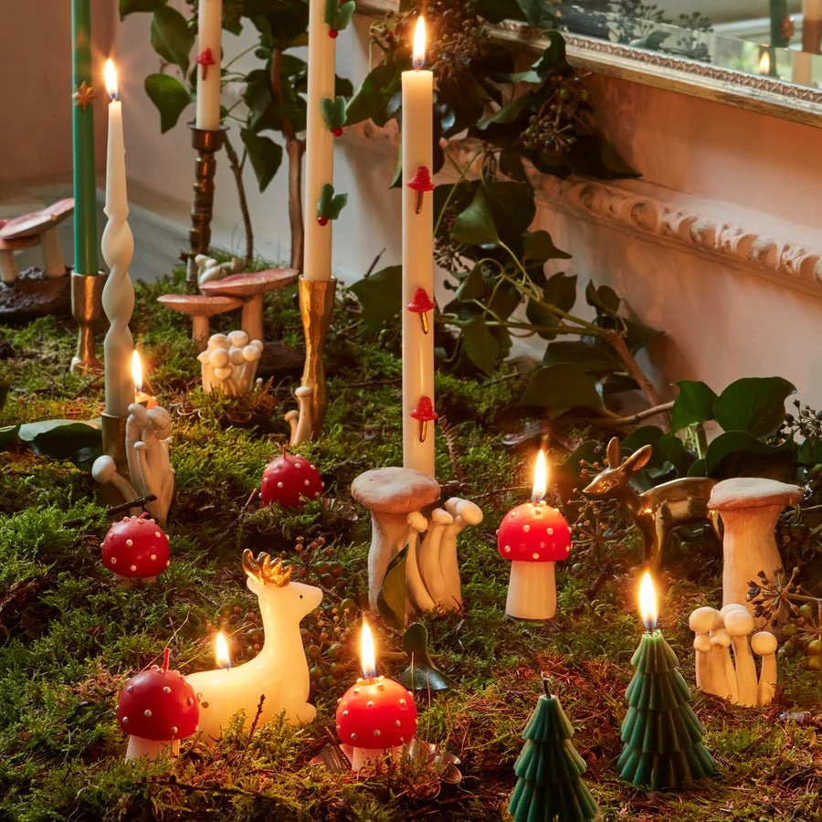 Winter Woodland Candles 5x - Meri Meri