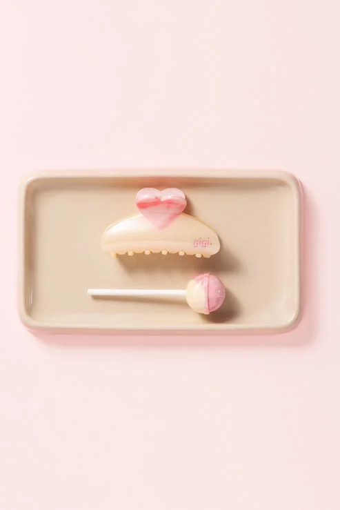 Candy Heart Hair Clip - My name is GIGI
