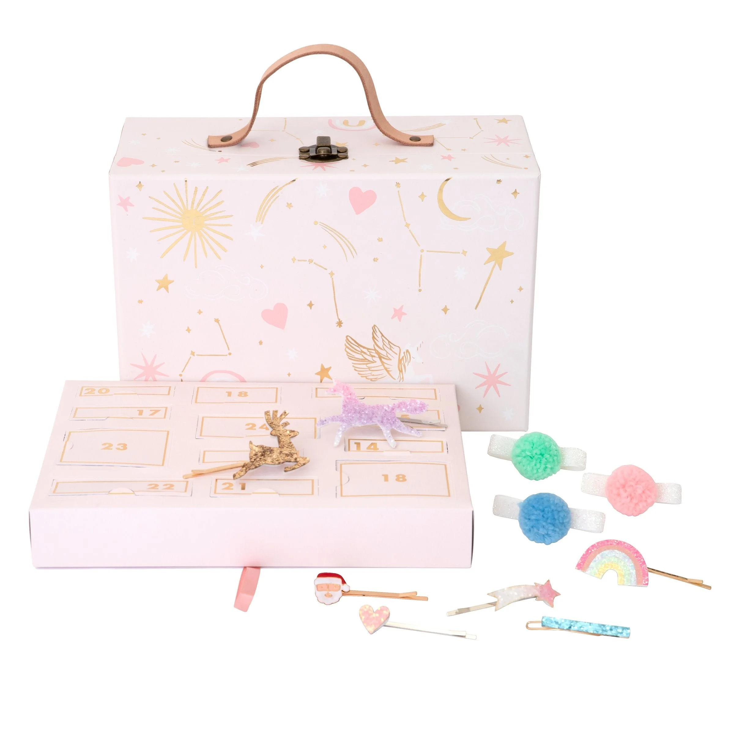 Hair Accessories Advent Calendar Suitcase - Meri Meri