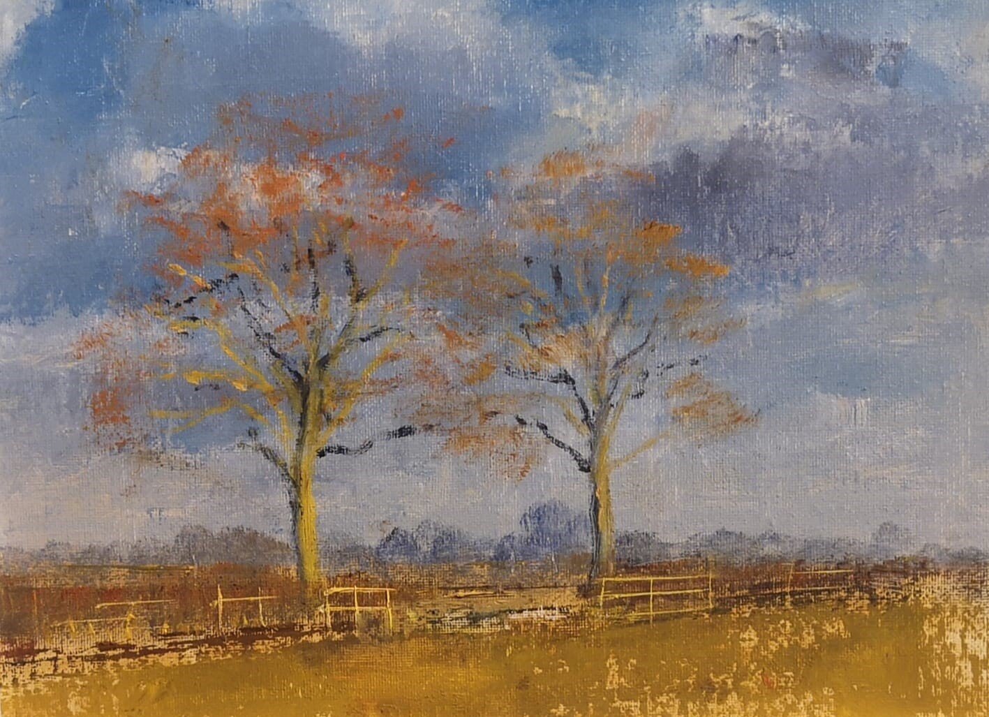 Late Autumn Light, Lavendon