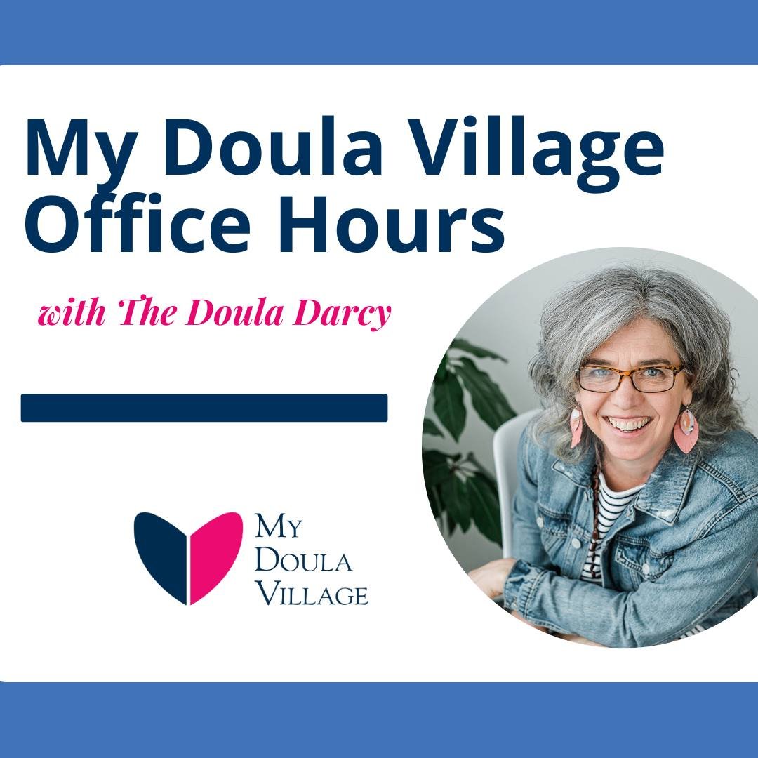Want my help to answer YOUR specific questions about being a doula?

I'll be live on Zoom from 10:30am - 12pm ET for My Doula VIllage Office Hours.

{this is when all members can pop in and ask me questions OR stay for longer and listen to the other 