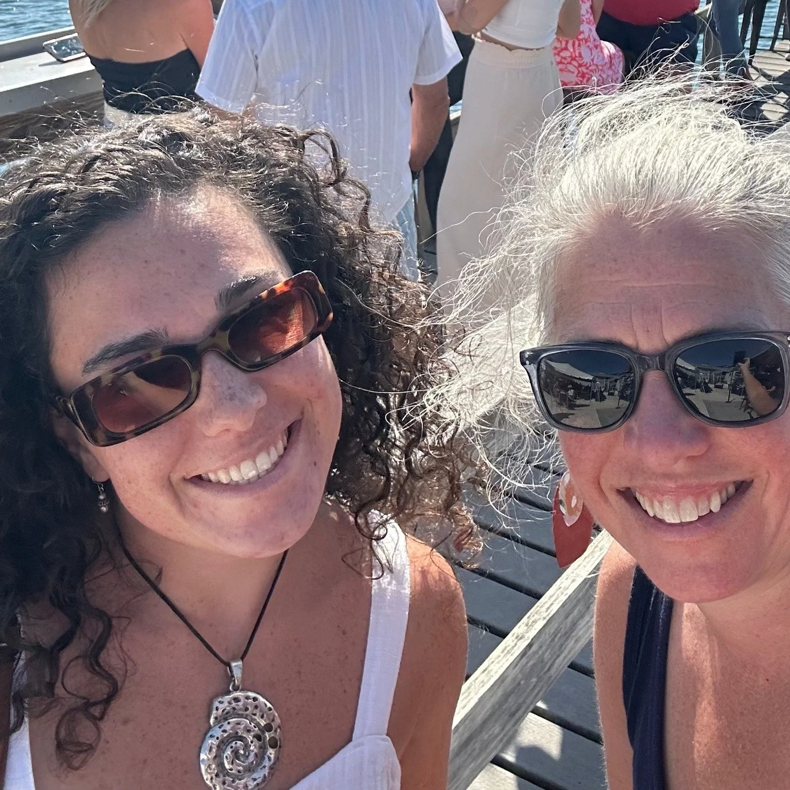 I'm really soaking in the chance I have right now to involve my kids in my business and show them that they have limitless opportunities. 

My son is helping me with some video at the Maine Retreat next week and my daughter is attending the DONA Summ