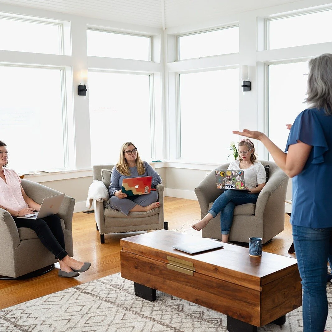 Our group chats for the upcoming Maine retreat are POPPING! 

And honestly, I'm seeing shifts in the doulas who are coming and we haven't even started yet! 

I simply can not wait to get in this room together and do the work.

Flashback pic thanks to