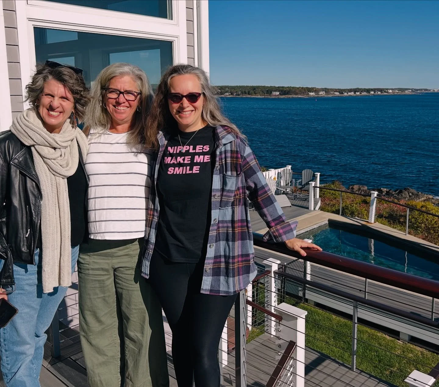 Lactation Powerhouse Trio right here! 

The Universe is so cool! I love that it worked out that Francie and I got to see you, Paula!

#thewaylifeshouldbe