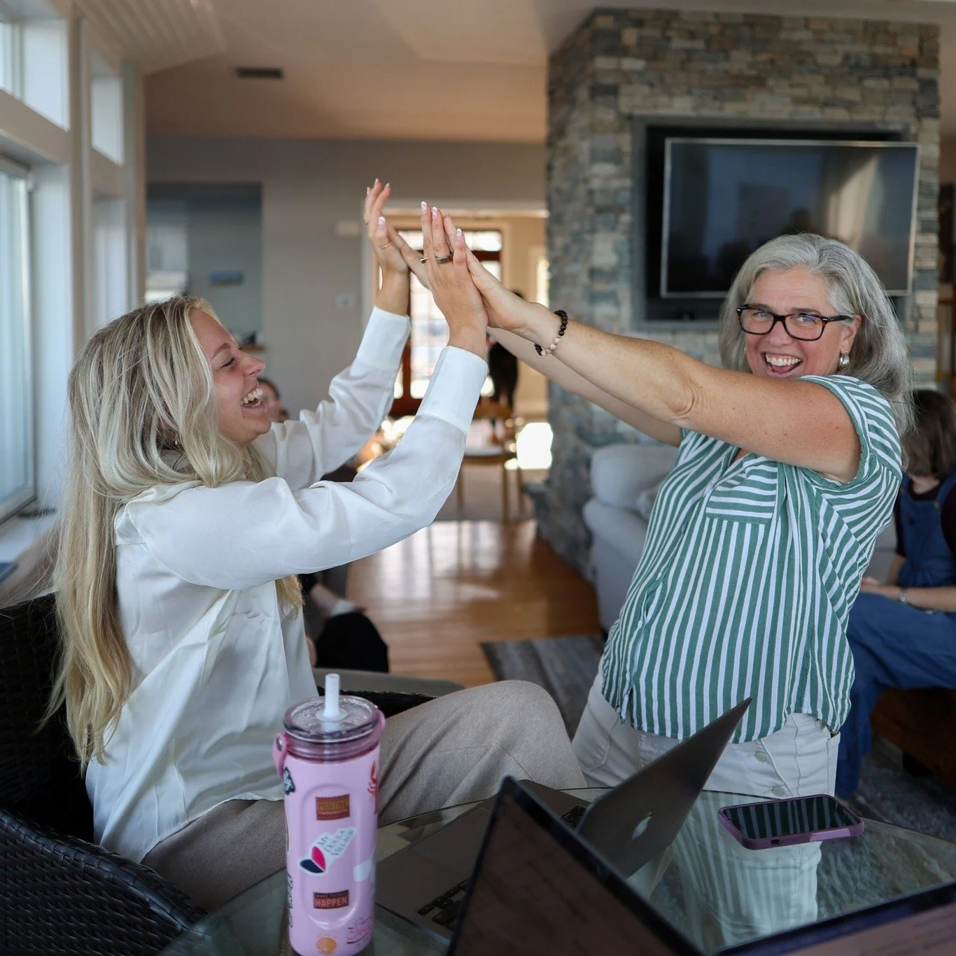 There's a moment. ✨

During a coaching session...when we've been talking for a bit and then we both feel it.

When we're talking through the scenarios, the options and all the issues and THEN WE UNLOCK THE WHOLE DANG THING.

The vision for the new bi