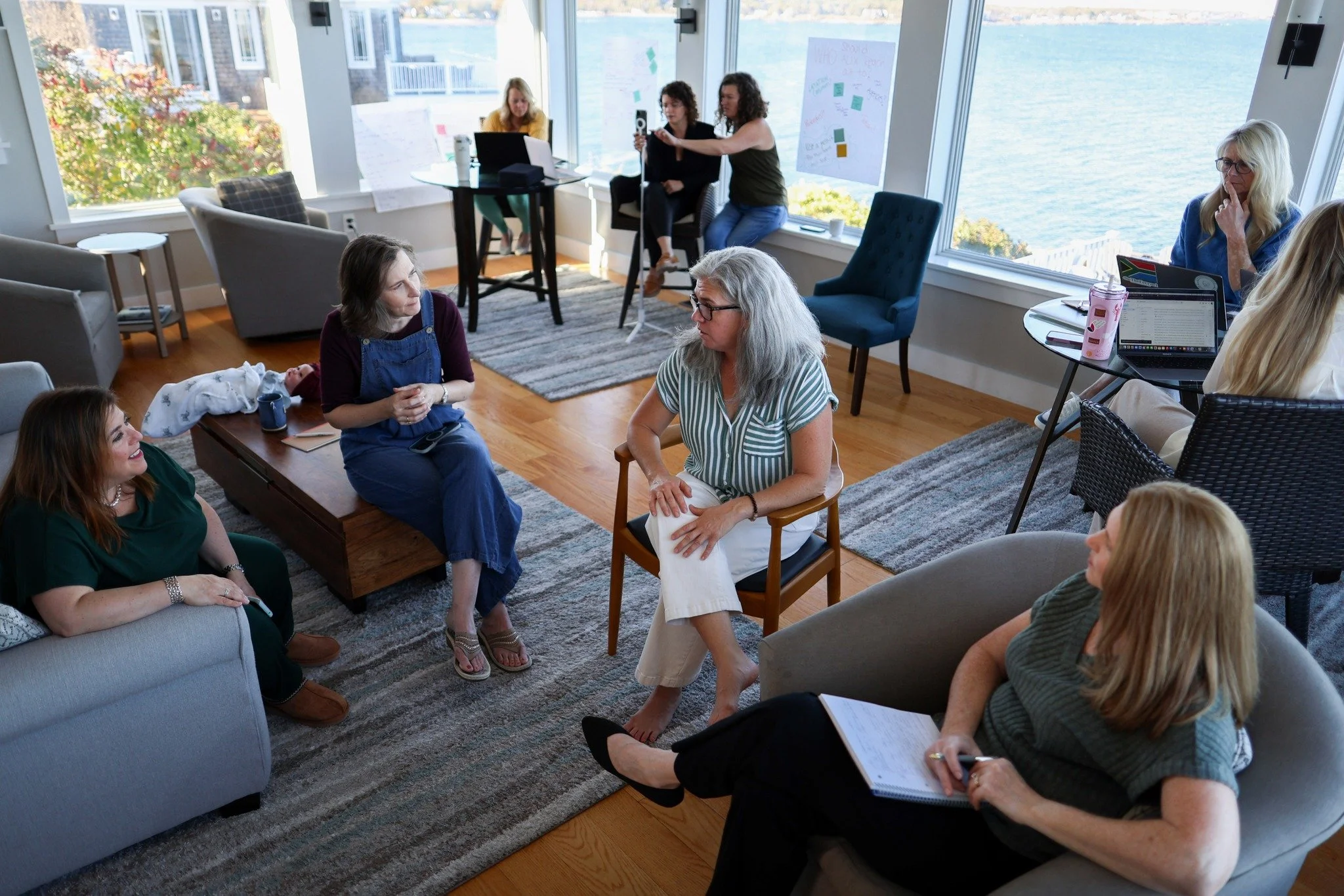The Village Mastermind is six months of coaching with me and a small group of doulas AND it includes a VIP Day in Florida (January) and 4 days of retreat in Maine (May).

There are 9 spots left, we start on Monday.

Questions?  Reach out and we can b