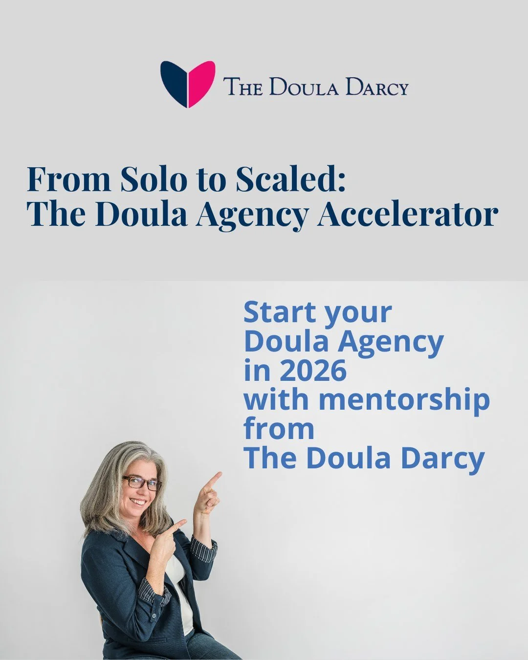 A few years ago, I hit a point in my doula business where I was completely booked out.

The inquiries kept coming, and I kept passing them on to trusted friends.

And while that felt great at first... eventually, I realized something:
✨I was leaving 