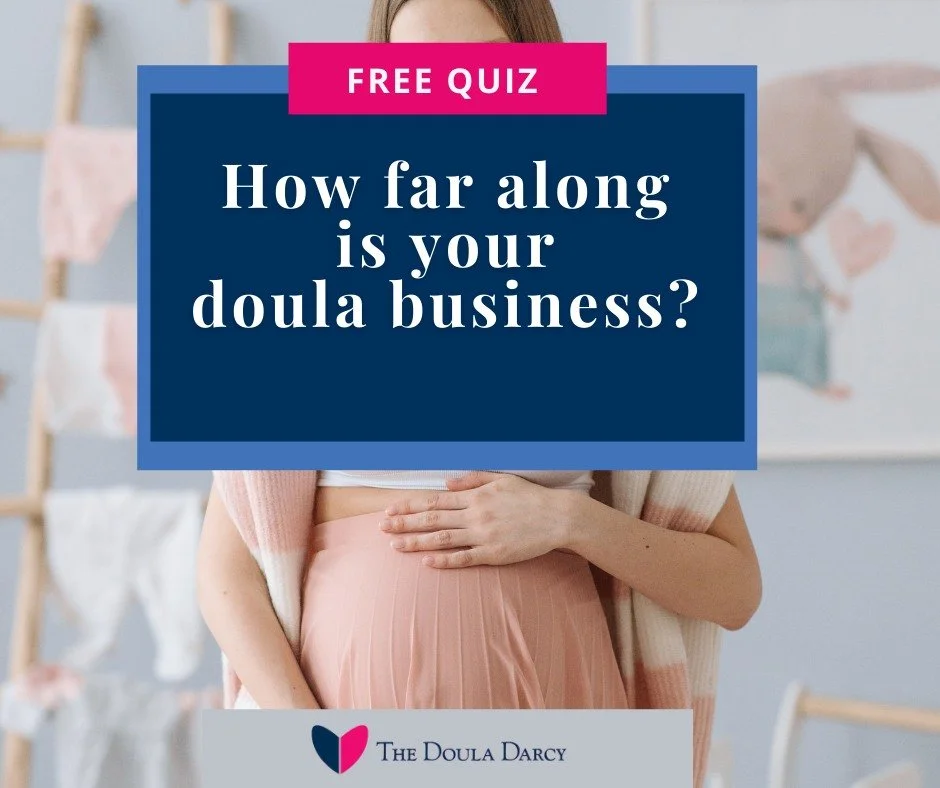 Want a personalized plan to get more doula clients?

Take this quick quiz (only 45 seconds) to find out what stage YOU are in and get a personalized plan to grow your doula business based on the results.

Most doulas struggle to find clients because 
