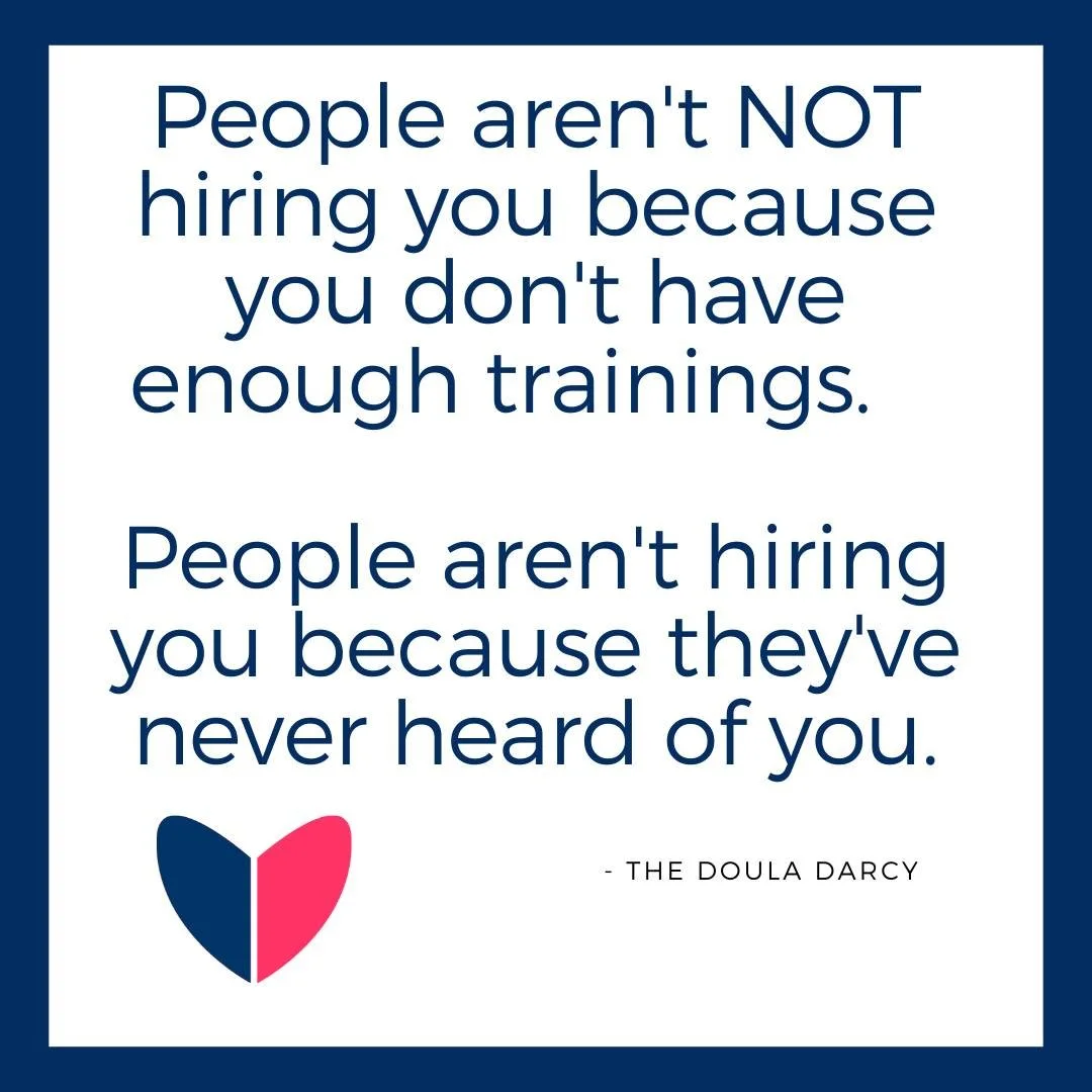 You aren&rsquo;t not getting hired because you need
-another certification.
-another training.
- or more alphabet soup after your name.

They&rsquo;re not hiring you because
👉 they don&rsquo;t know you exist yet.

This is a visibility problem. NOT a