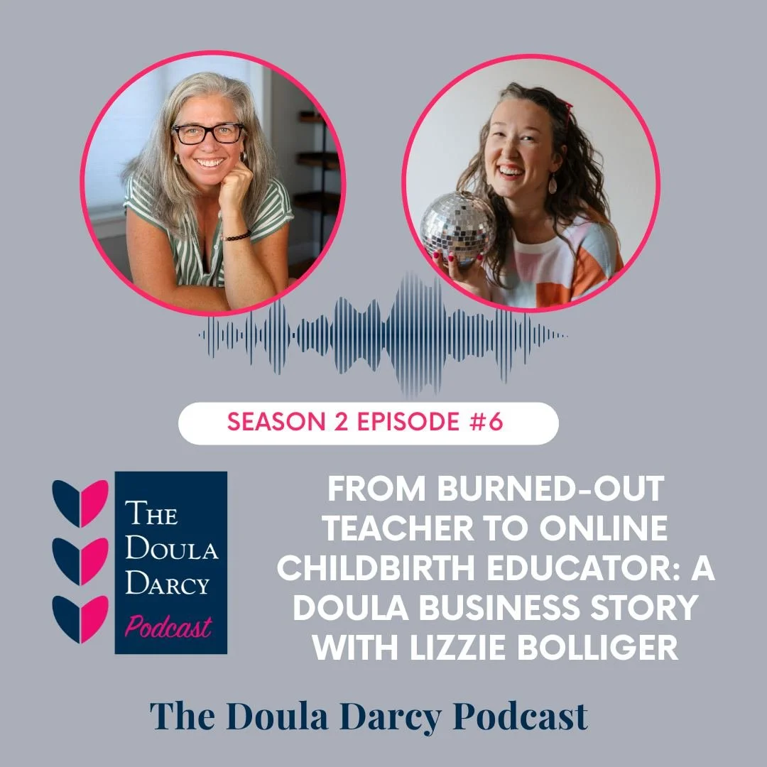 On this week's episode of The Doula Darcy podcast, I&rsquo;m joined by@fiercelizzie , founder of Unmedicated Academy, to talk about what it really takes to build an online offer as a birth worker.

Lizzie now works about 15 hours a week, homeschools 