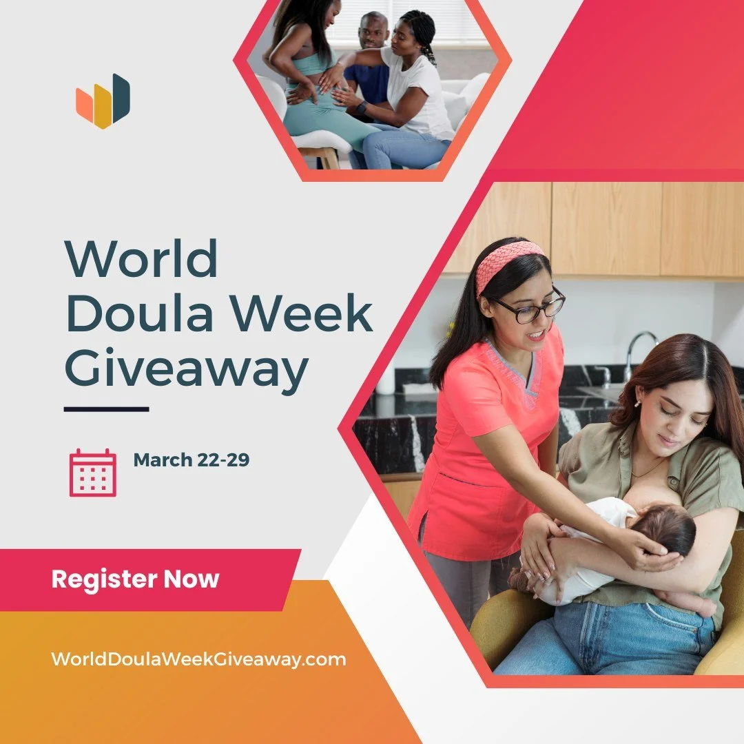 Check out the CheckWorld Doula Week Giveaway this year!

 I've put together a Website SEO Checklist for Doulas, and there are 20+ other free resources waiting for you too. 

Registration is free and open all week at  WorldDoulaWeekGiveaway.com. 

#Wo
