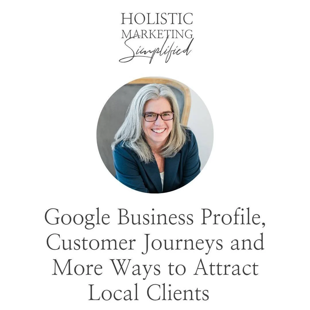 Thanks to Molly Alexander Cahill for having me on her awesome Holistic Marketing Simplified podcast! 

Not only do we discuss how we both can tend to get obsessed with trying out new holistic therapies, but also how we both are obsessed with helping 