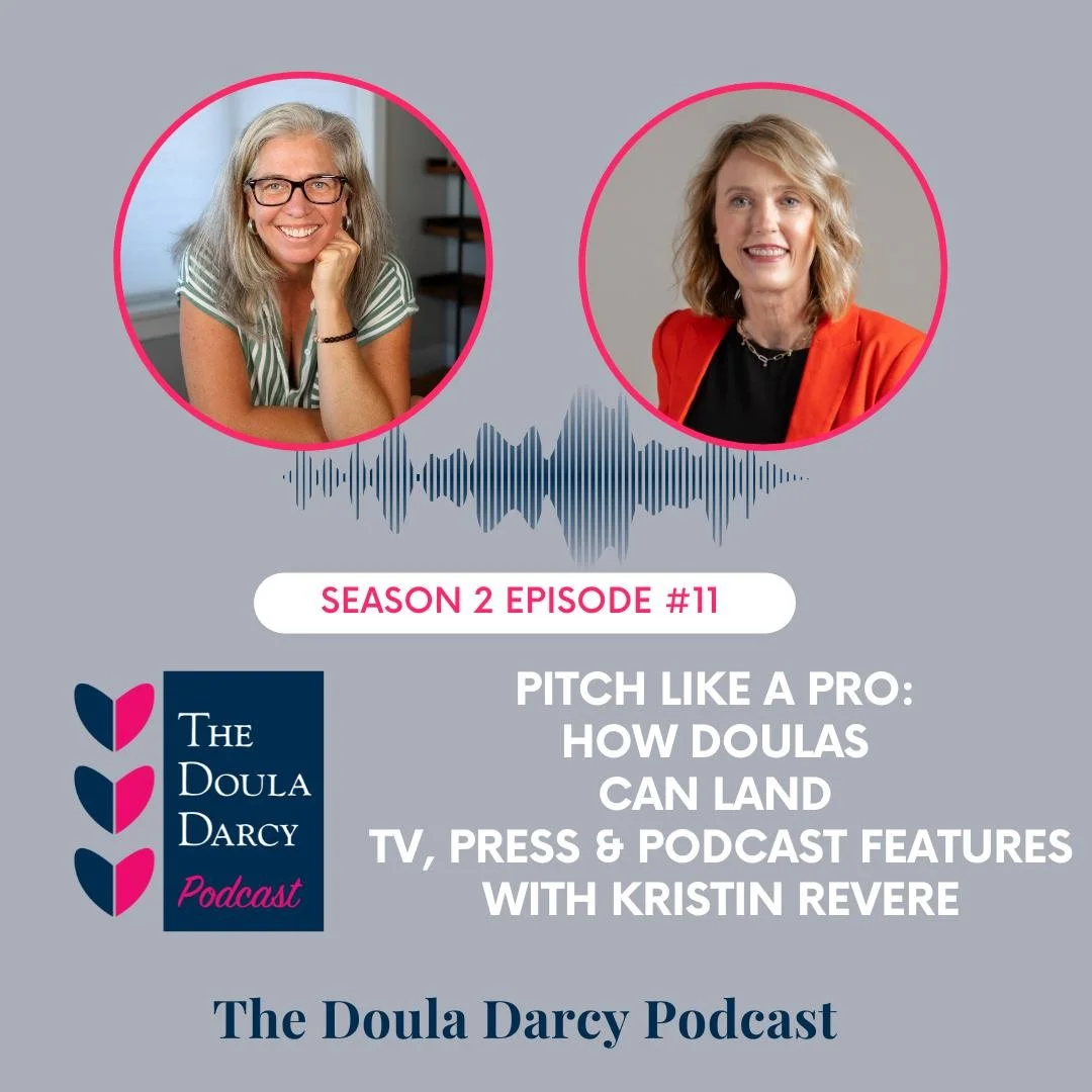How would it impact your doula business if you were featured in the local press?

This week on The Doula Darcy Podcast, I'm joined by @kristin_revere  of @goldcoastdoulas and we chat about all the ways doulas can be upping their Public Relations game