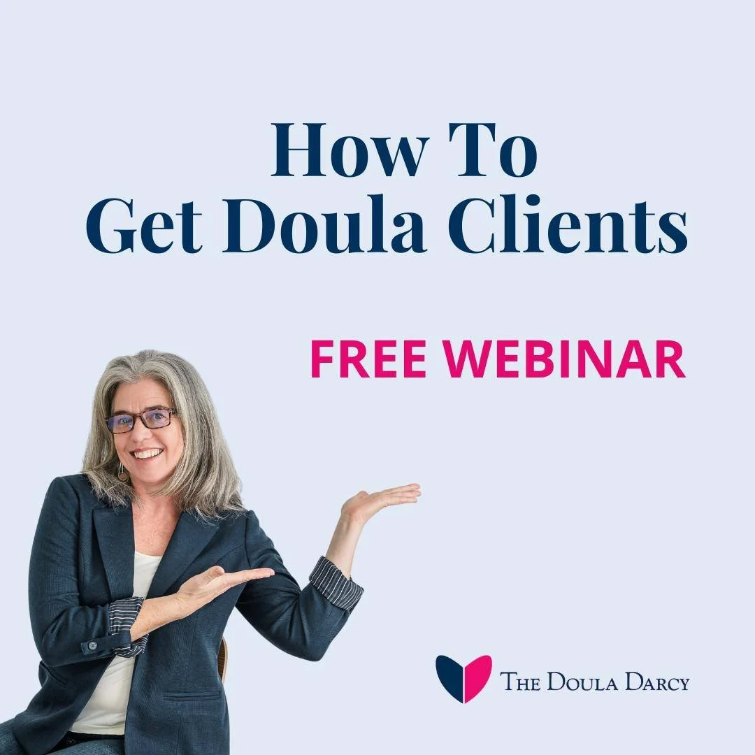 WEDNESDAY! Join me to learn how to create the foundation of a marketing SYSTEM that will deliver doula clients to you on the regular.

In this free live training, you&rsquo;ll discover:

✔️ How to attract clients who are due in the next 30&ndash;90 d