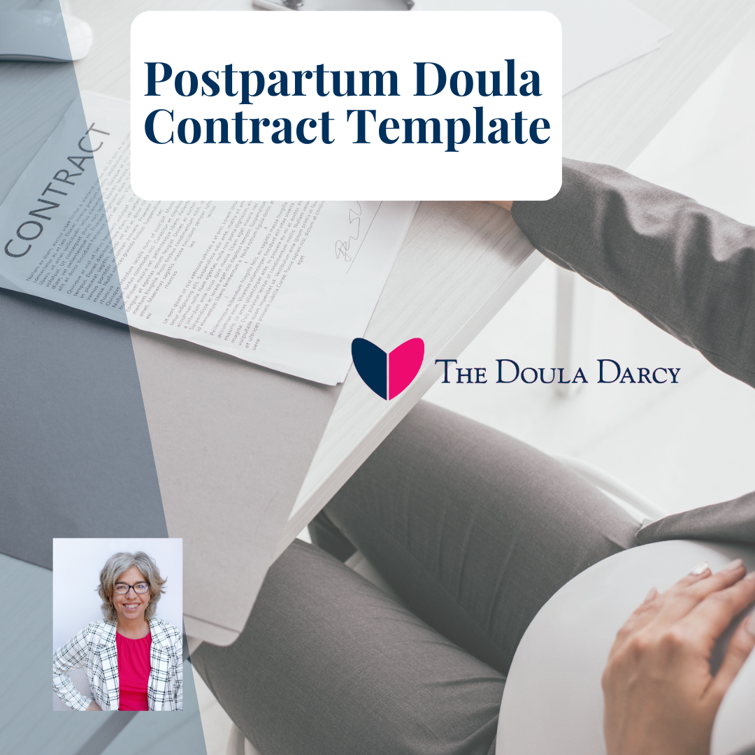 Postpartum Doula Contract Template by The Doula Darcy