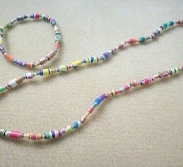 Handcrafted Necklace with Bracelet Set