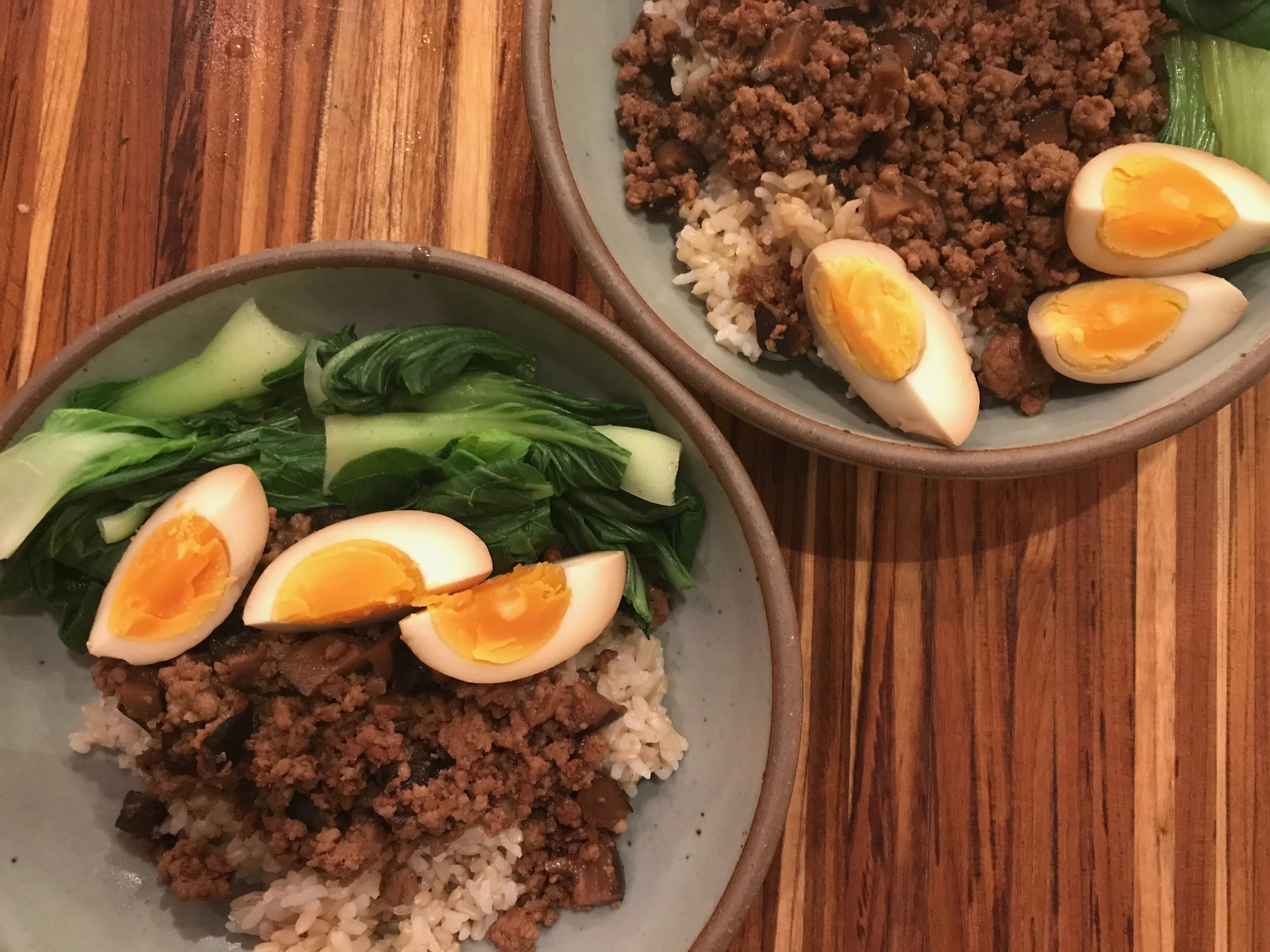 Taiwanese Lu Rou Fan (braised pork rice)