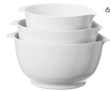 Classic White Mixing Bowls
