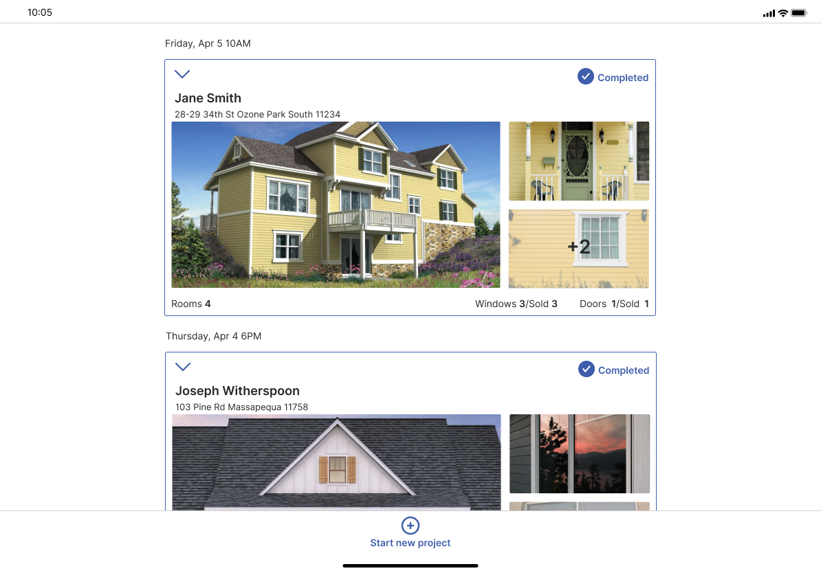 13. Project completed and list.png
