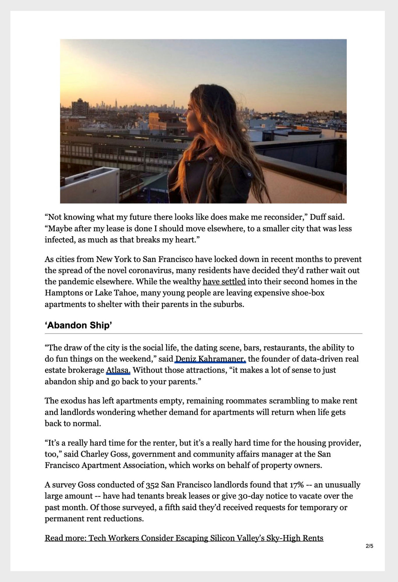 Deniz Kahramaner covered by DAily Mail UK