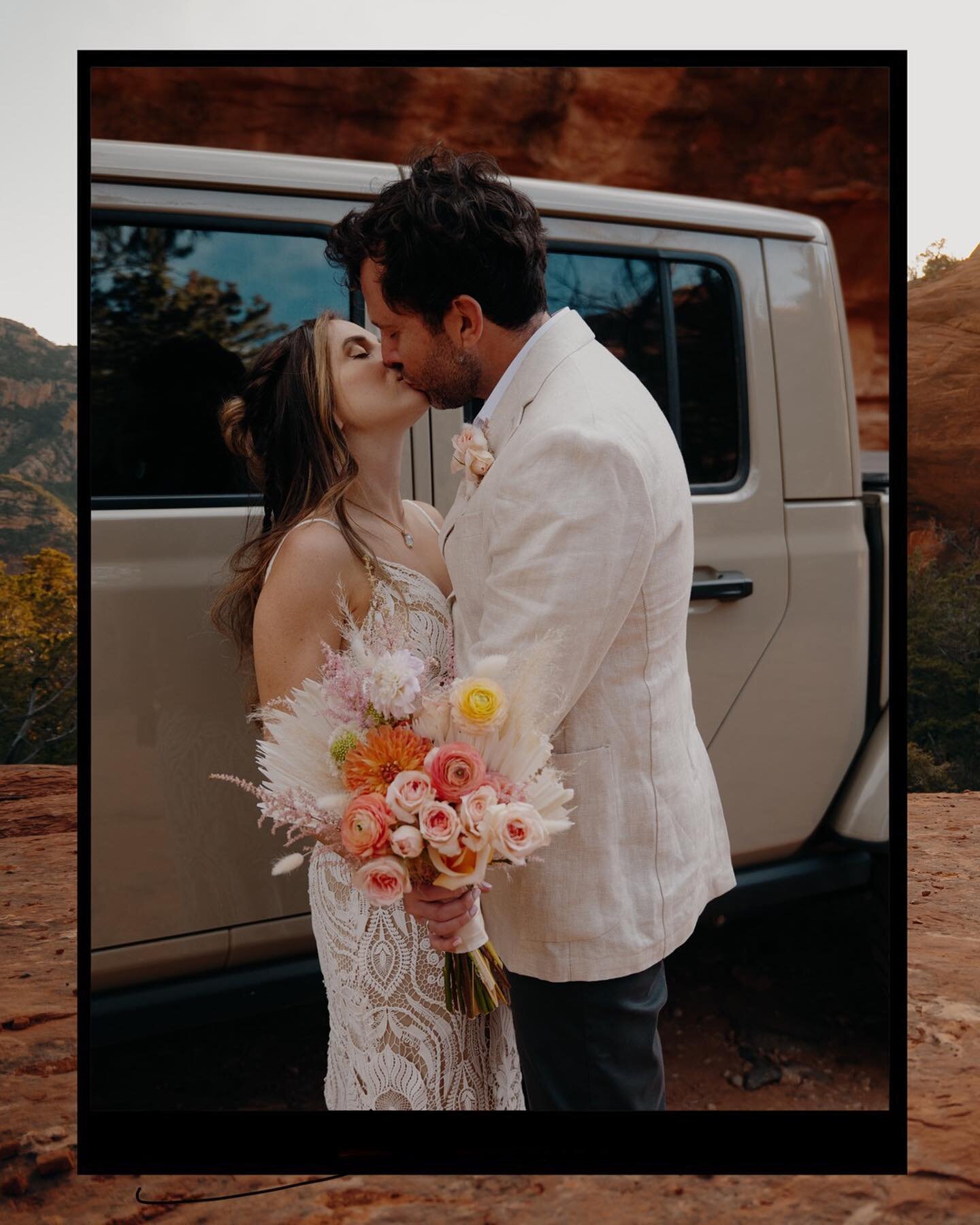 Our Adventure Elopement Collection includes not only Photo &amp; Video, but also planning services, timeline creation, and expert advice on picking a stunning location!! 🏜️

#destinationwedding #sedonaelopement #microwedding #sedonawedding #dreamtea