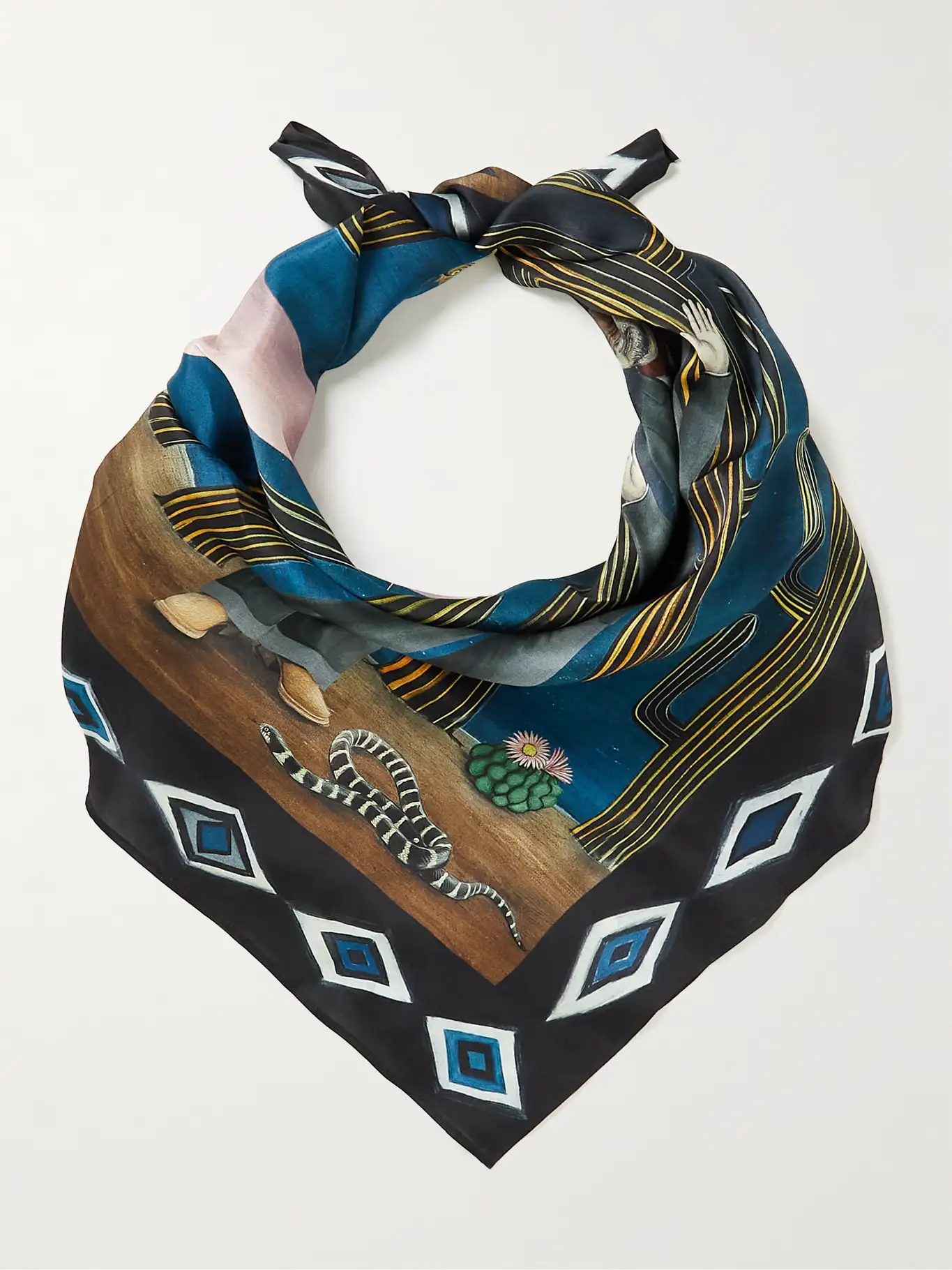 endless-joy-bang-bang-blue-silk-satin-scarf-tied-in-style-studio